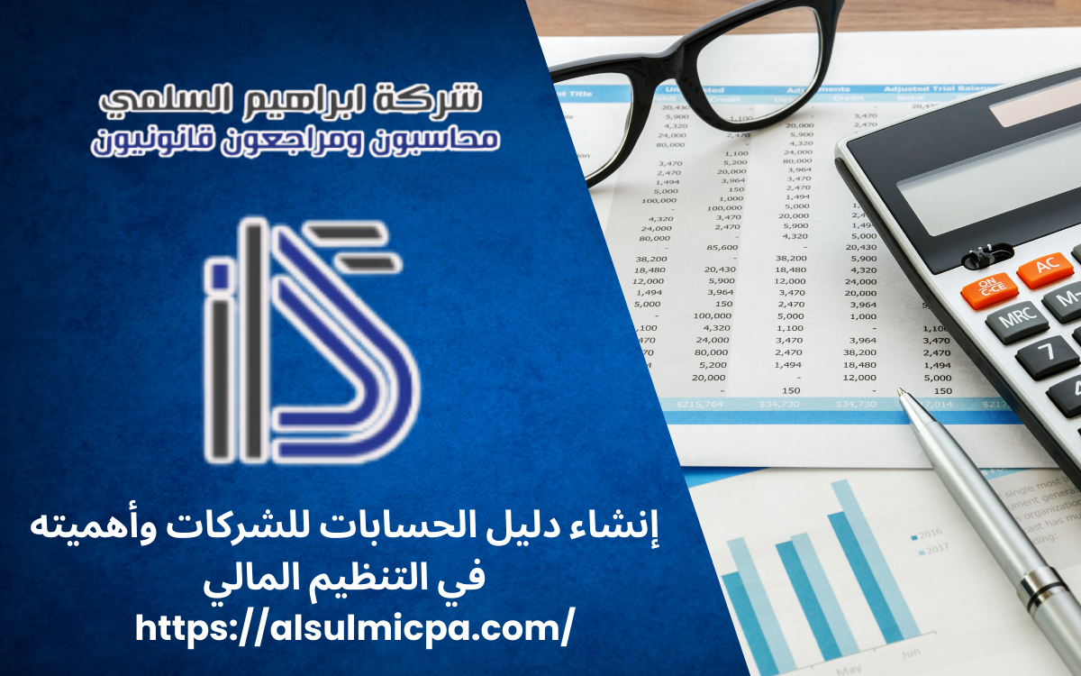 إنشاء دليل الحسابات للشركات وأهميته في التنظيم المالي