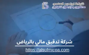 شركة تدقيق مالي بالرياض