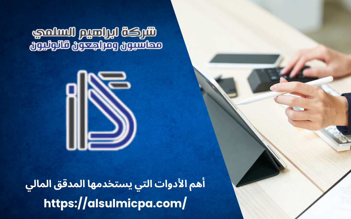 أهم الأدوات التي يستخدمها المدقق المالي