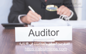 الفرق بين المدقق والمحاسب في 15 ثانية