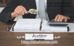 الفرق بين المدقق والمحاسب في 15 ثانية
