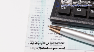 أخطاء شائعة في القوائم المالية